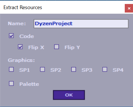 Dyzen Extract To